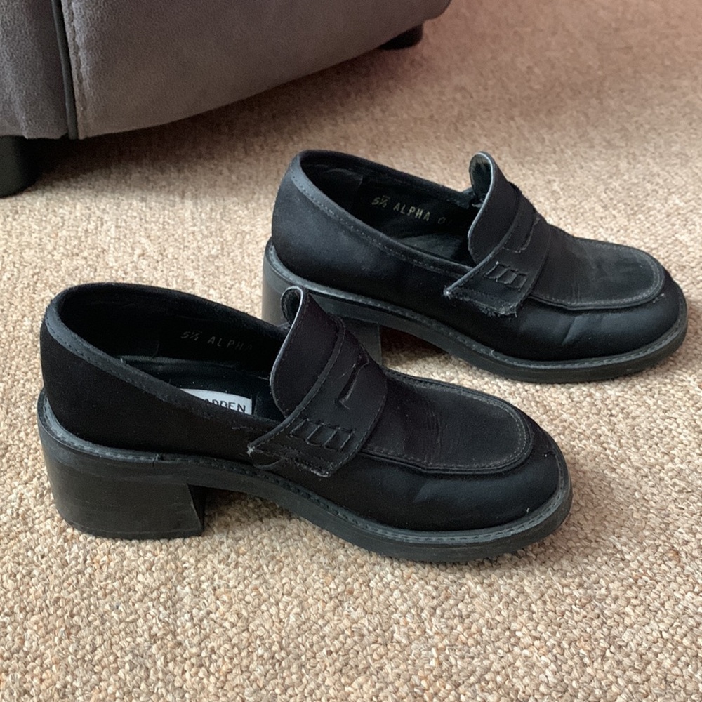 Black Platform Loafers - Picture 3 of 3
